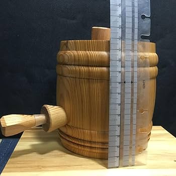 Amazon.co.jp: 超貴重 屋久杉材 樽型酒器セット 屋久杉のいい